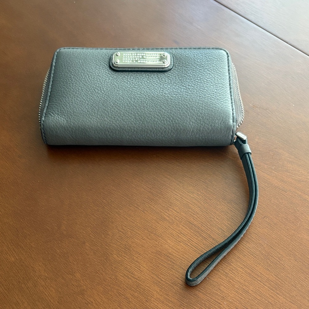 Marc By Marc Jacobs Gray Wristlet Wallet